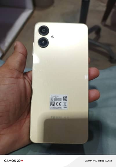 samsung A06 6/128 box cable no open no repair