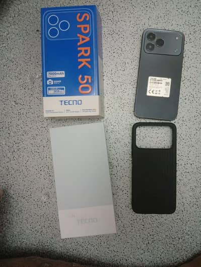 Tecno Spark 50 - 6/128 GB - 1.5 Month Used - Brand New Condition