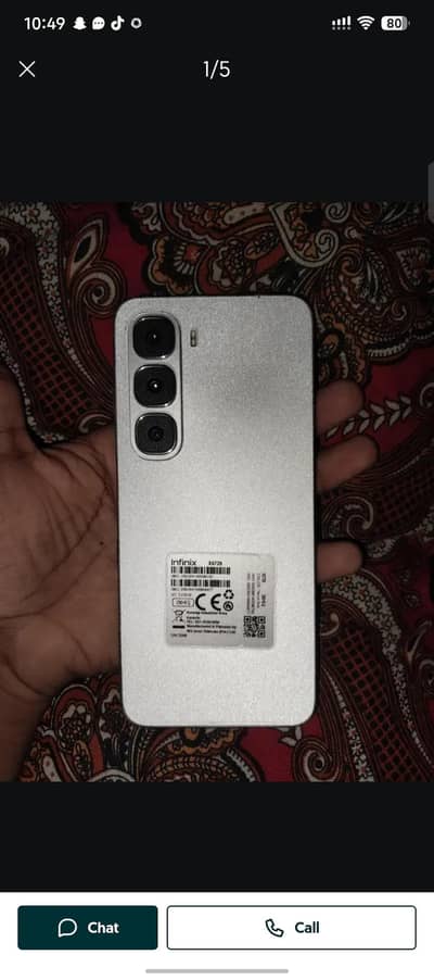 Infinix Hot60i 6+6+128 one. With Box Exange possible