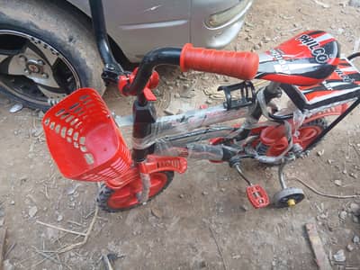 Red colour bicycle for sale