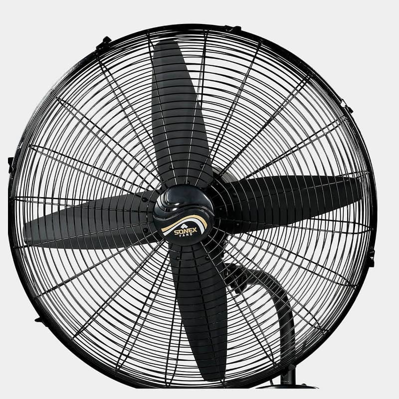 Sonex black bracket fan 1