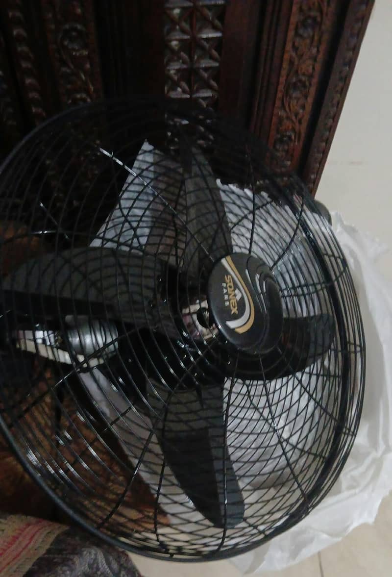 Sonex black bracket fan 5