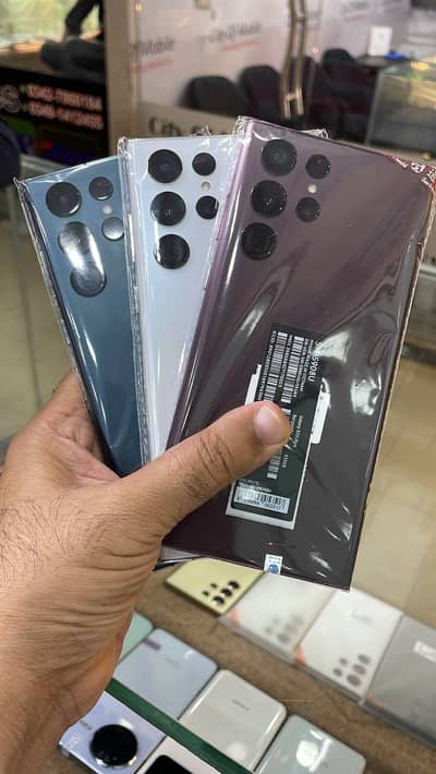Samsung Mobile S22 Ultra / 12GB-512GB / Offical PTA Approved / Stock