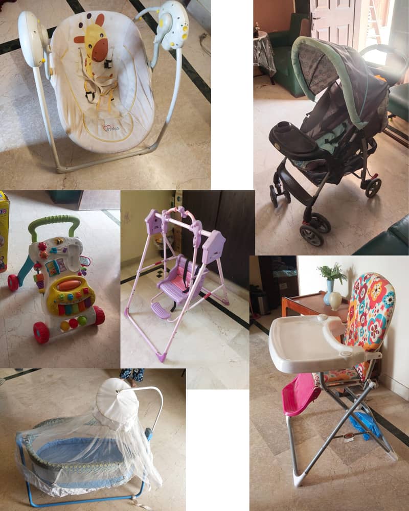 baby swings walker high chair pram - Prams & Walkers - 1120795876