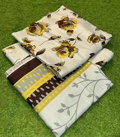 3 piece unstitched