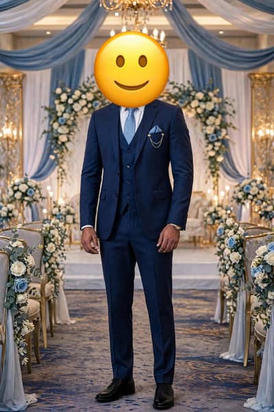 4 pies Complete Suit For men.
