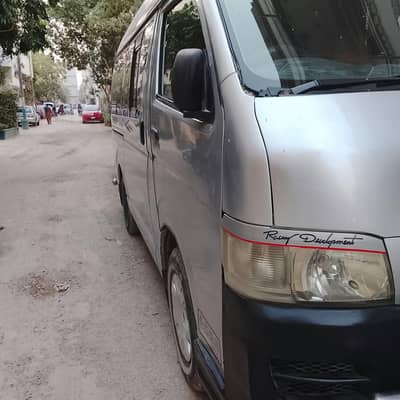 Toyota Hiace 2016 dual ac 5 doors