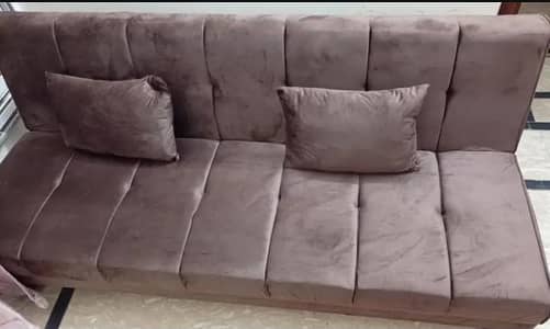 brown velvet sofa cambed