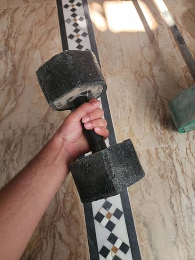 Gym dumbells 3kg 5kg rod