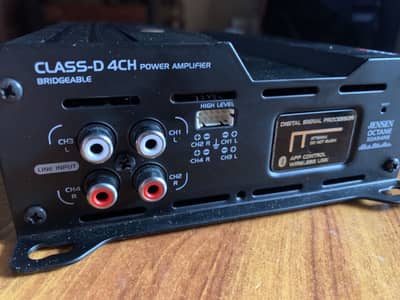 Jenson amp 1000w class D 4 channel