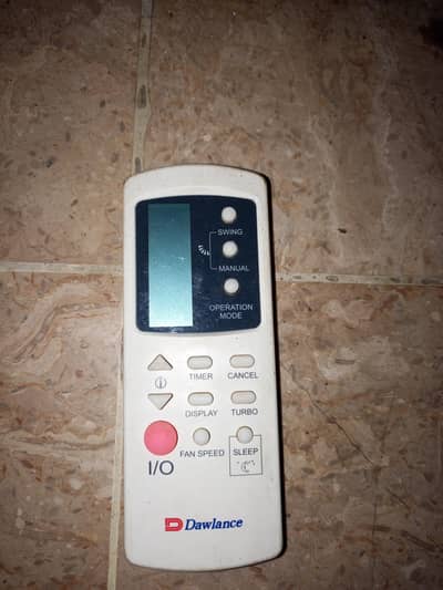 Dawlance AC ka remote ha bilkul new ha