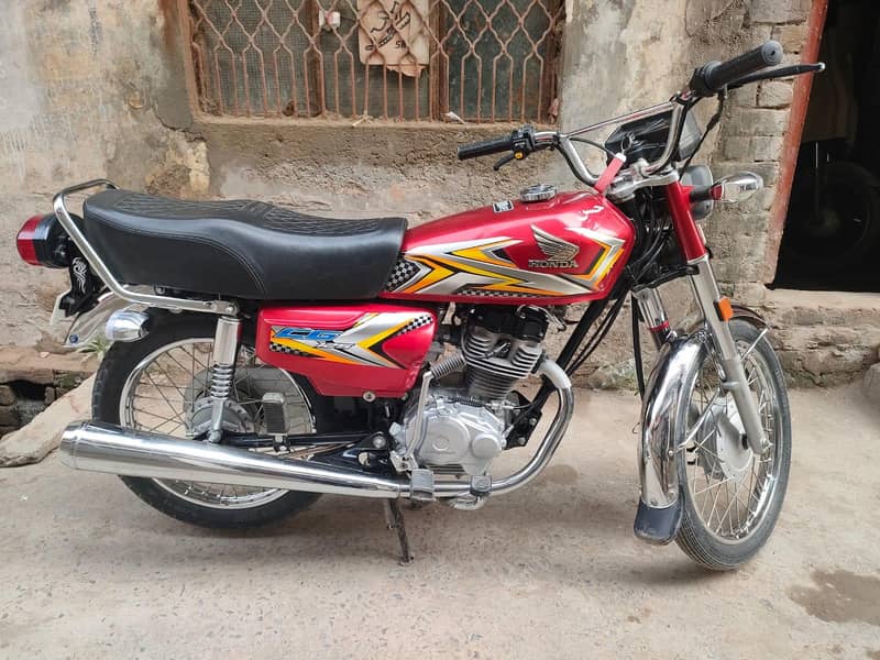 Honda 125 new condition 0