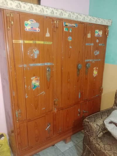 Heavy Gauge Steel Almari/Wardrobe and G. I. Sheet storage bed Boxes