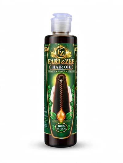 FARI & ZEE Hair Oil - 100% Original - Hair Growth & Hair Fall Control
