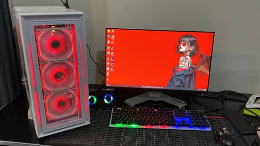 Gaming PC i5 14th Gen + RTX 3060 12GB + 16GB DDR5 + 1TB NVMe + 24 LCD