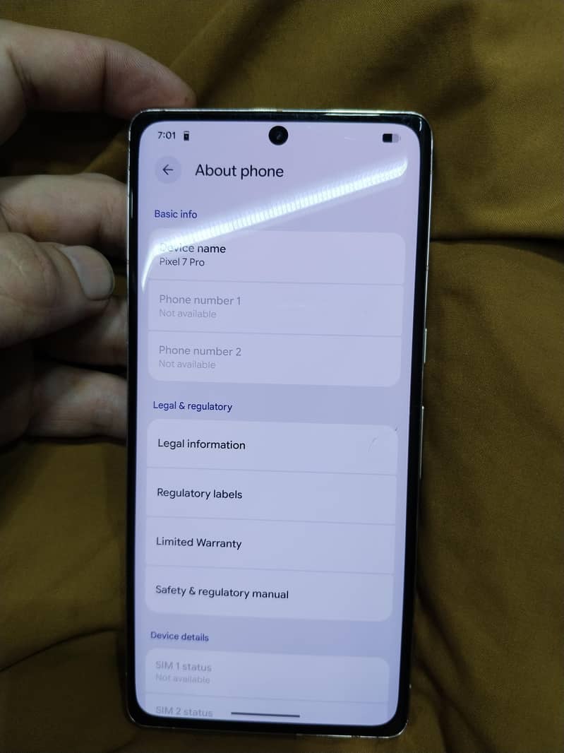 Google Pixel 7 Pro 256gb 6