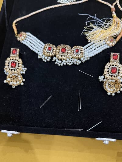 Bridal set mathsa patti and mala ke saath