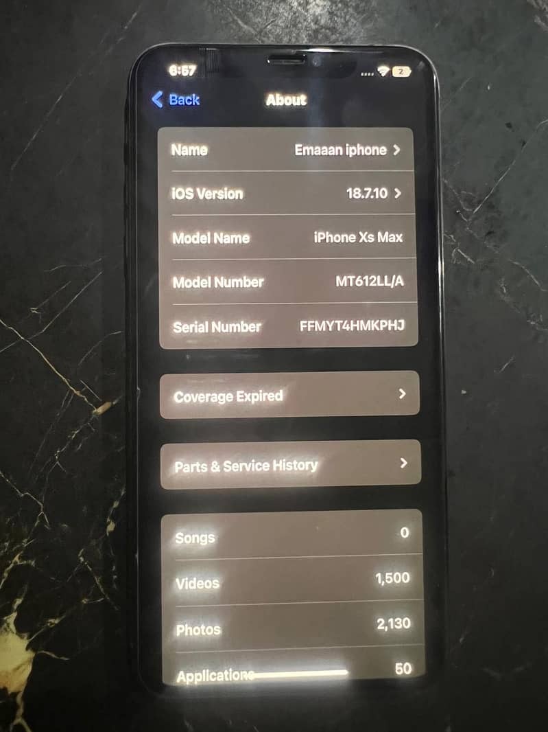 Apple iPhone XS Max 3