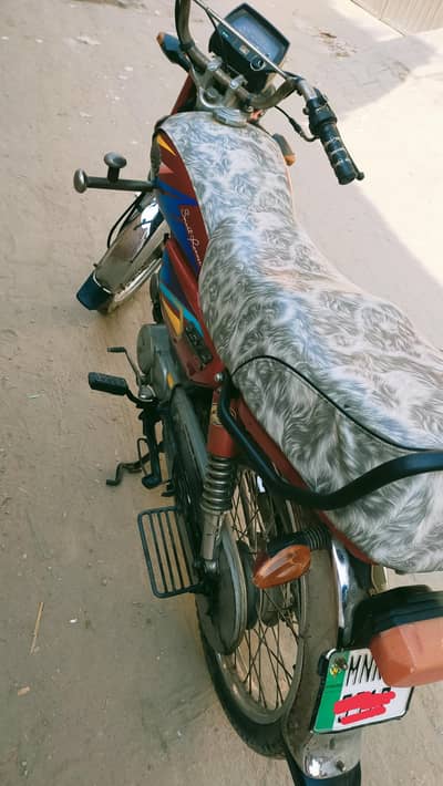 Hi-Speed 70 cc Bike Model 2018 Urgent for Sale