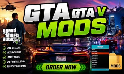 GTA V MODS WALI (150+MODS) PC GAME INSTALL KRWAYE ALL OVER PAKISTAN