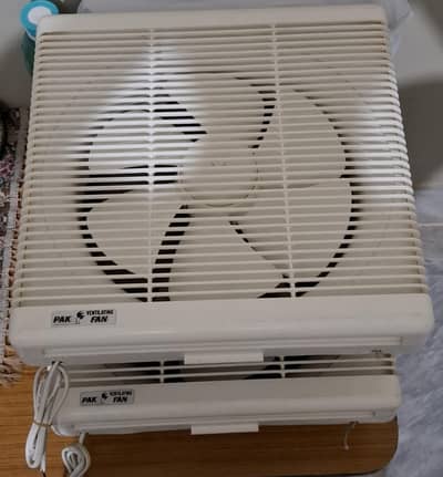 Two Exhaust Pak Fans