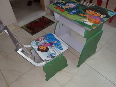 kids study table & chair