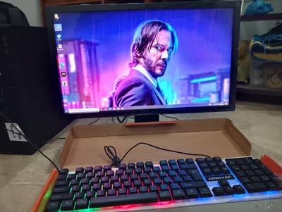 URGENT SALE COMPUTER SETUP RBG LIGHTING  SETUP