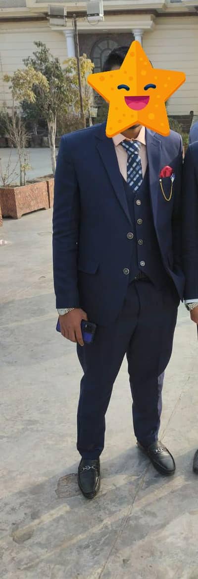 3 piece PENT coat Just like a new 1 time use size 36