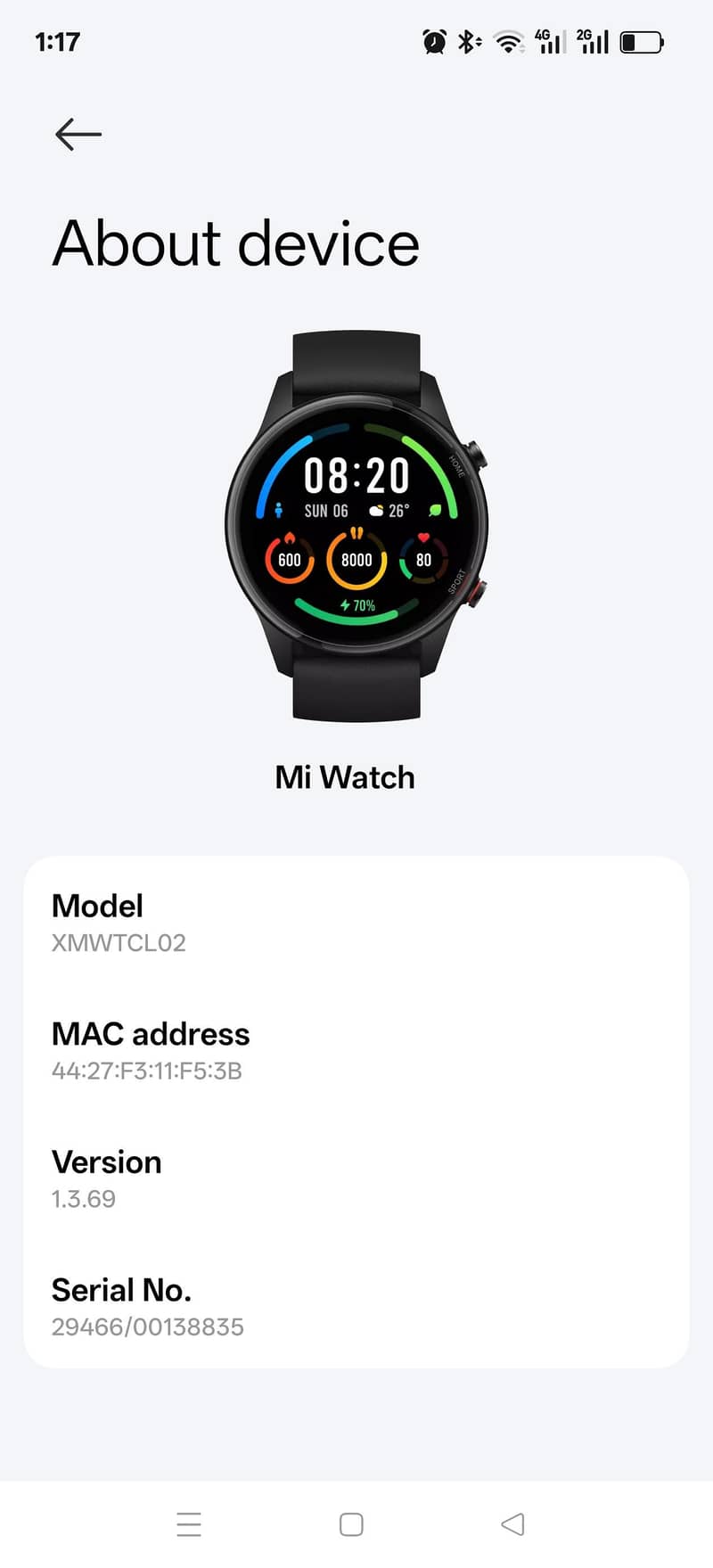 MI Smartwatch 0