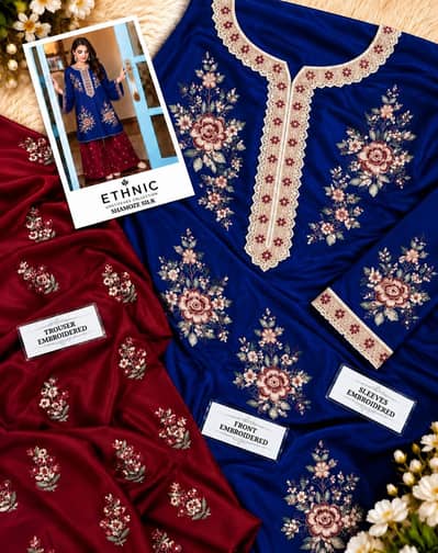 PREMIUM UNSTITCHED 2-PIECE SILK COLLECTION
