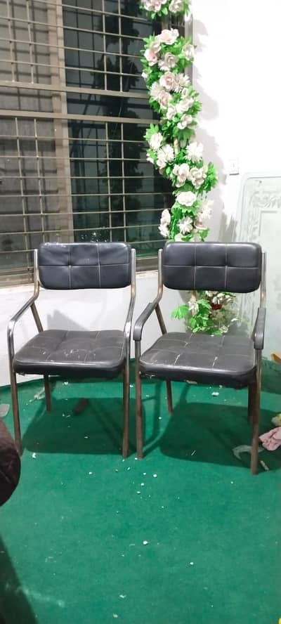 pair of visiting chairs for sale