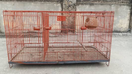 Folding cage 3 partition New condition