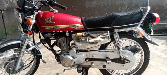 Honda cg 125 self start