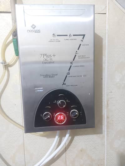 Nasgas Instant Natural Gas Geyser 9 Litres