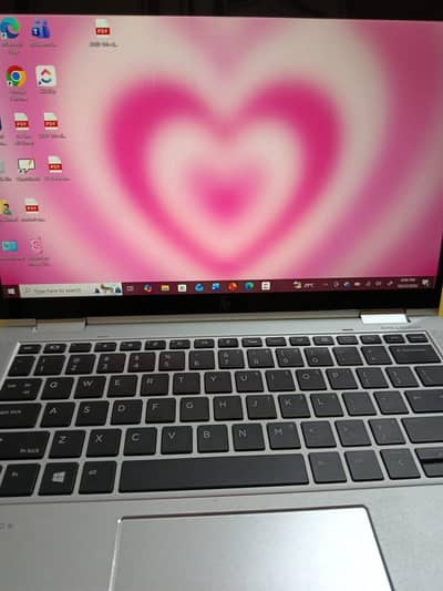 Hp laptop core I5 8 generation 360 rotation touch screen