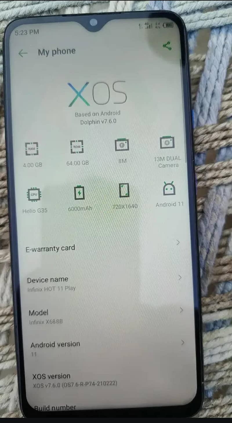 Infinix Hot 11 Play - Mobile Phones - 1120798455