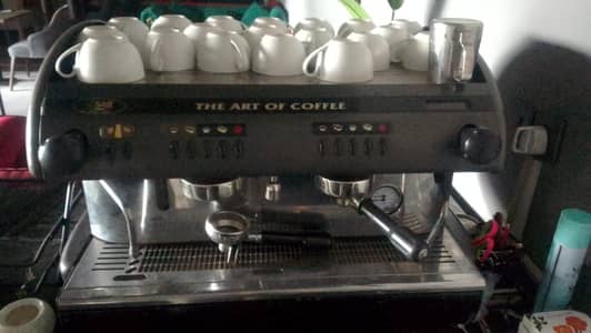 Commercial Coffee Machine with Grinder