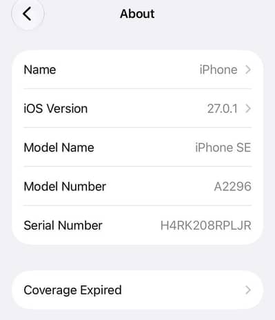 Apple iPhone SE