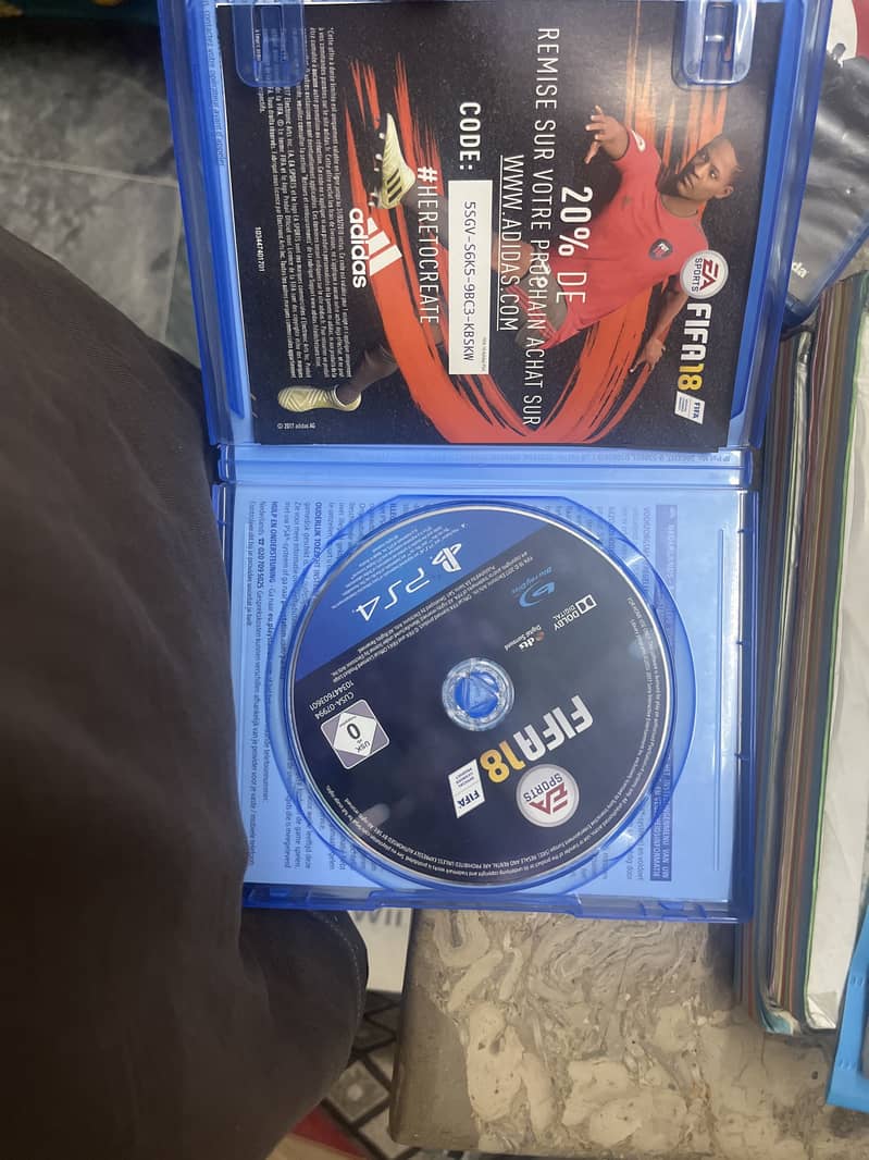 Fifa 18 ps4 ps5 game cd disk 1