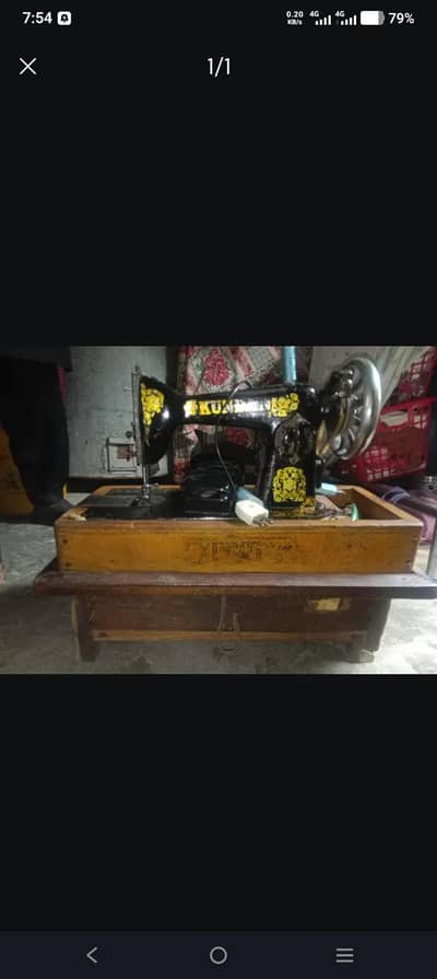 sewing machine