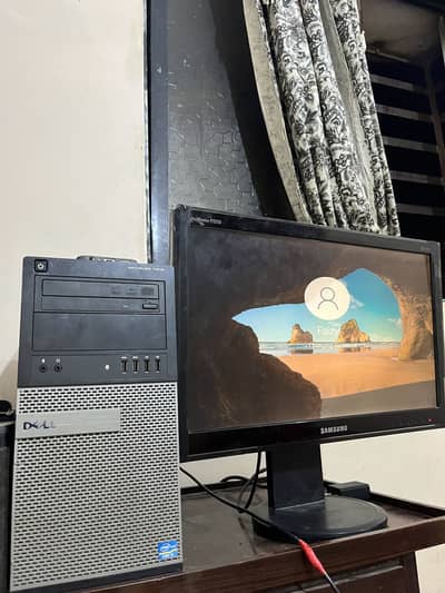 Dell Core i5 Desktop PC + Samsung LCD