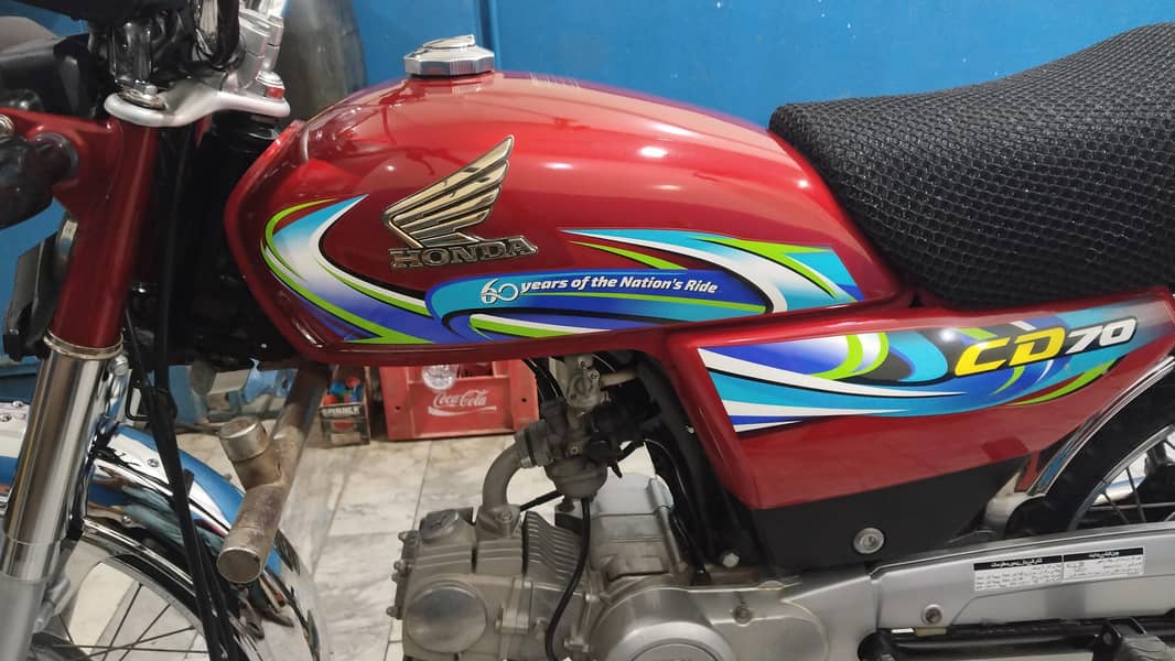Honda cd 70cc total orignal condition 03016927525 - Standard Bikes ...