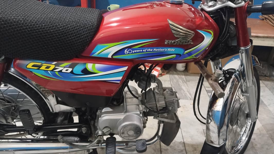 Honda cd 70cc total orignal condition 03016927525 - Standard Bikes ...
