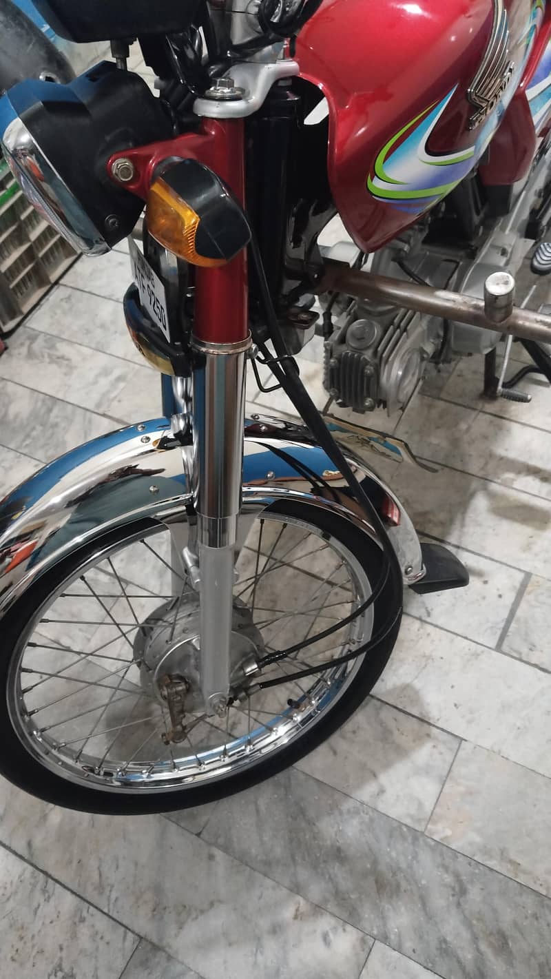 Honda cd 70cc total orignal condition 03016927525 - Standard Bikes ...