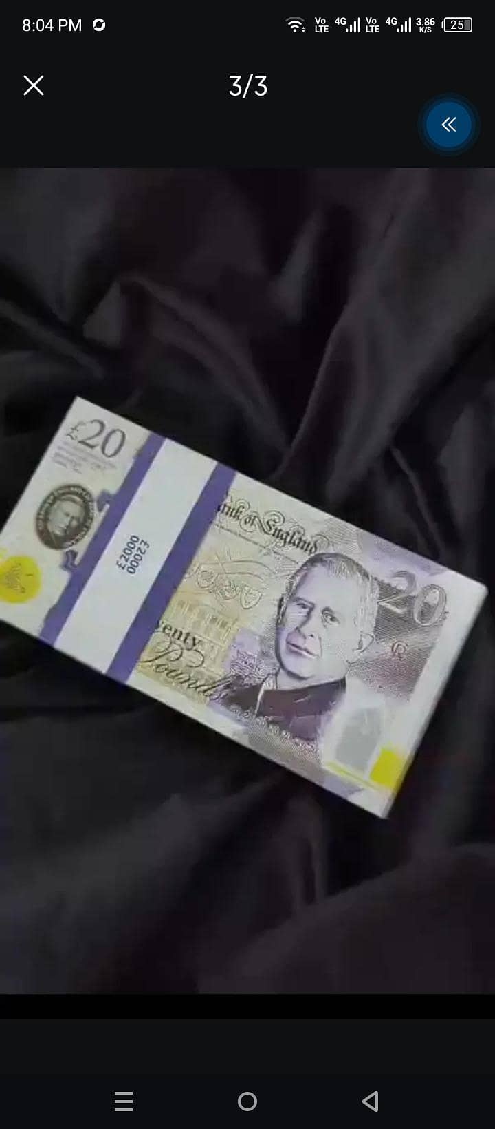 Dollar for wadding available 2