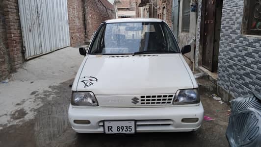 Suzuki Mehran VXR 1990 half selaf start, new battery 03494346449