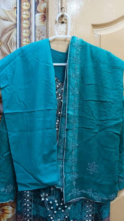 Fancy Valvet palachi 3-Piece Dress