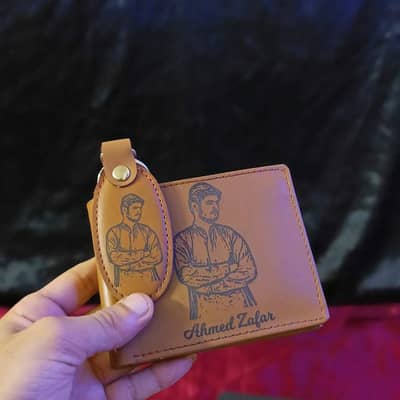 Customized Engraved Wallet for Men