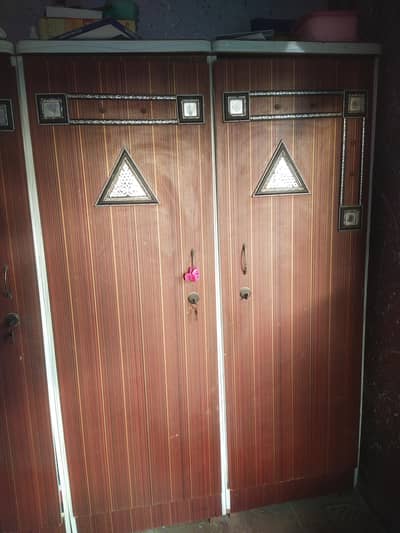 2 door almari wooden lower price