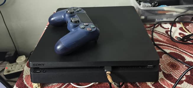 PS4 slim7 50gb jailbreak games installed sealed console